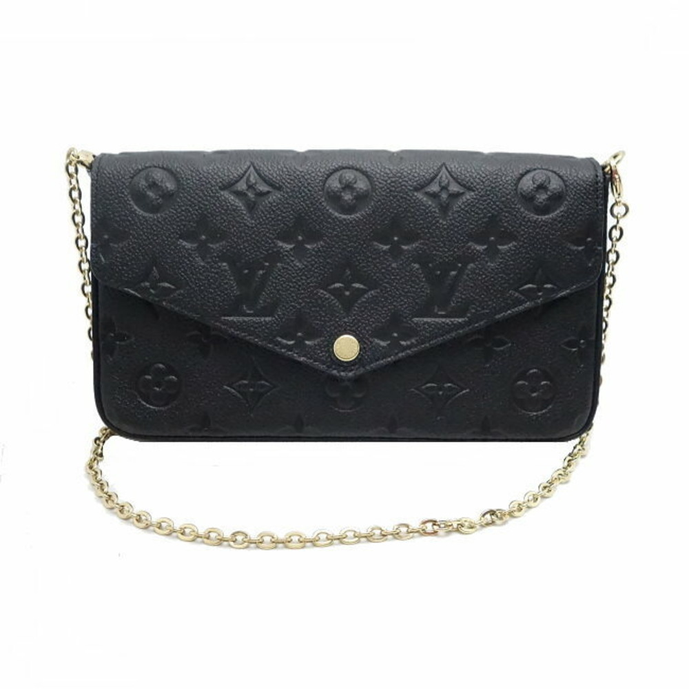 Louis Vuitton Shoulder bag Empreinte Pochette Felicie Noir Black
